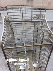  14 قفص ببغاء كبير يتسع لأكثر من طير مستعمل نظيف