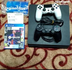  2 جهاز  PS4 سلم للبيع او للتبديل على ايفون 11 كامل قطعه الاصليه بطارية فوق ال 75  .