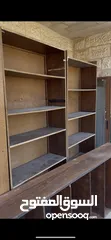  2 رفوف خشب نظاف