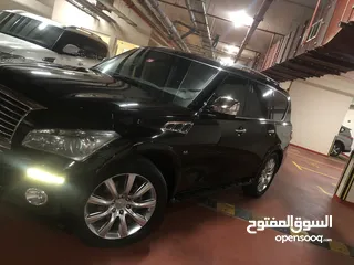  7 Infinite QX80 black 2014 انفينيتي qx80 اسود 2014