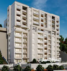  3 روف 163 متر يتبعه ترس 87 متر للبيع في عين مصباح مقابل جامعة القدس المفتوحة\كلية مسقط باطلالة مفتوحة