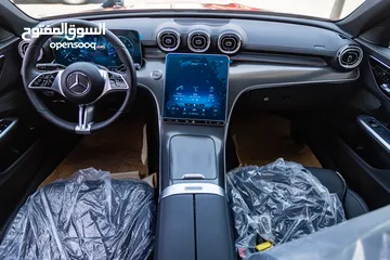  15 Mercedes C200 2022 Mild hybri   عداد صفر  Zero Mileage