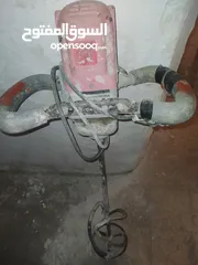  2 خلاط طينه وباطون ( معريف ) حجم الكبير وفيبر قص حجم كبير