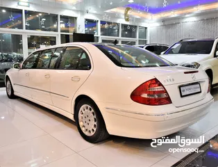  6 Mercedes Benz E320 ELEGANCE ( LIMOUSINE ) 2003 Model!! in White Color! GCC Specs