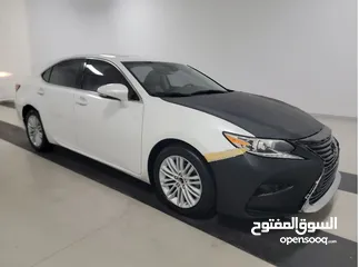  4 لكزس es350 2017 لؤلؤي داخل بيج وكاله