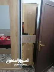  6 غرفة نوم استخدام شهرين فقط خشب عادي مش زان مع فرشتها فقط شهرين وما تم النصيب