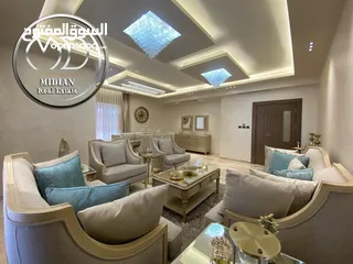  1 شقة للبيع طابق اخير مع روف خلدا مساحة 350م 4 نوم تشطيبات و ديكورات فاخرة اطلالة جميلة