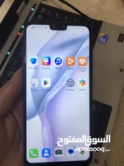  13 جهاز هواوي y9 2019 بحالة الوكالة استعمال بسيط .. كما هو موضح بالصور معاه شاحن وسماعات