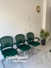  2 كرسي // كراسي انتظار كروم متوفر بجميع الالوان خصم خاص للكميات والشركات