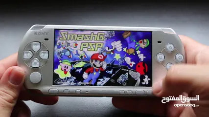  4 أجهزة سوني بلايستشن محمول معدل مع 50 لعبة MODDED PSP