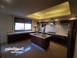  10 شقة للإيجار في#عبدون  .. مفروشة ارضيه مع حديقة / مساحة  و جلسات فااخرة / 3 نوم