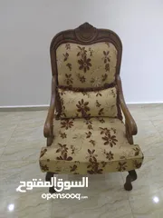  10 كنب ضيوف تفصيل خشب زان مستعمل بحالة شبه جديدة خامة ممتازة وتصميم فخم - مريح وألوان جميلة  - لا يفوتك