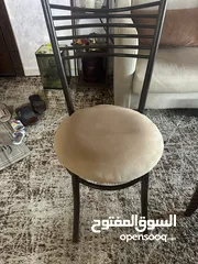  2 كراسي حديد دهان حراري عدد 5