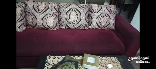  3 طقم كورنر وثنائيه للبيع بسعر منيح خشبو كتير منيح