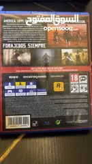  2 سيديات العاب بلايستيشن 4/5 مستعمله استعمال خفيف بحاله الجديد