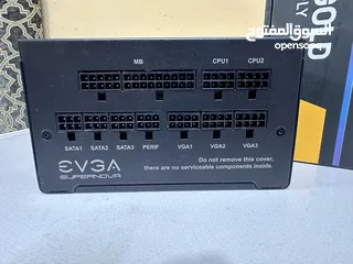  2 EVGA SuperNova 850 GT 850W Fully Modular Gold Power Supply. PSU desktop