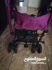  1 عربة أطفال شيكو مستعمل قليل