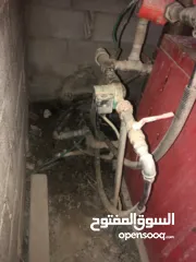  4 ماطور تدفئة مركزية مع خزان سولار مع الراديترات (المشعاعات)