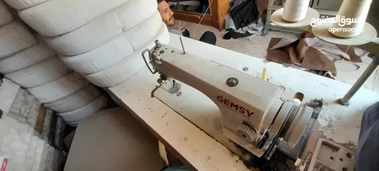  1 ماكينة درزة خياطة