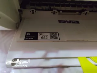  6 طابعة مستعملة مع أحبار جدييدة