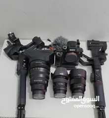  1 Sony a7R II, Lens and gimbal for sale all in Excellent condition