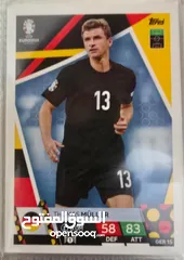  8 كروت كرة قدم panini and topps