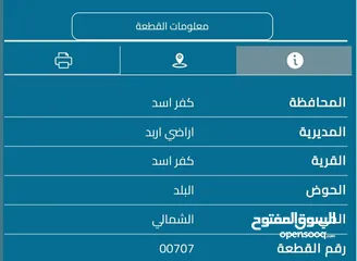  1 السلام عليكم  يوجد بيت للبيع في منطقة اربد / كفراسد وسط البلد  مساحة 150 متر على قطعة أرض بمساحة 400