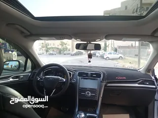  5 فورد فيوجن 2018 فحص كامل كرت ابيض فل على تصنيف تيتانيوم