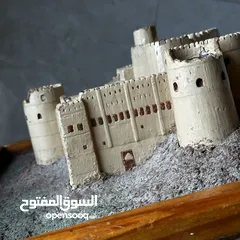  4 مجسم خشبي لقلعة الرستاق