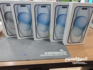  21 IPHONE 15 128GB جديد كفالة لمدة عام حميع الأوان متوفرة