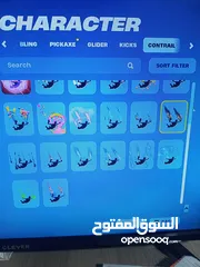  16 حساب فورت نايت فيه 1200 Vbucks fortnite شوف الوصف ضروري