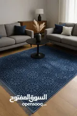  5 سجاد مخمل ناعم مع أرضية مانعة للانزلاق