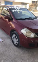  2 نيسان تيدا 2012 اتوماتيك 4شبابيك كهربا
