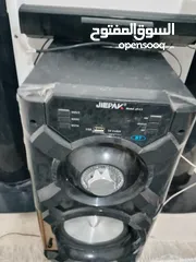 4 نضام ستيريو ودي جي مع بعض صوت عالي على البلوتوث