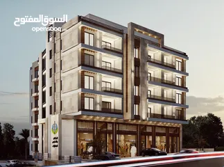  3 محل تجاري مكون من طابق ارضي 40 متر و سدة 30 متر للبيع في الشرفة بالقرب من دوار المنارة و شارع القدس