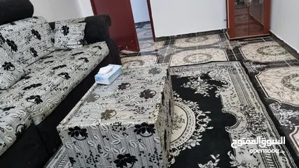  7 NEW CONDITION 7 SEATER SOFA WITH TABLE FOR SALE. URGENT SALE