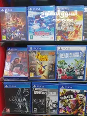  8 سيديات بلايستيشن فور  و فايف PS4 &PS5 CD.S