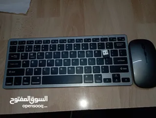  11 ماوس كيبورد لاسلكي بحاله جديد   0000000000000000000000000000000000000000000000000000000000000000000