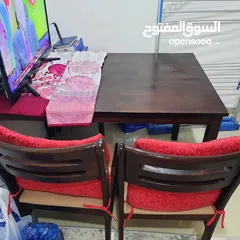  2 تربيزة  مع  4 كرسى   Table with 4 chairs