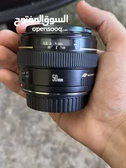  4 عدسات للبيع وشنتة وميموري عدسة 50mm 1.4 وعدسة 28/80
