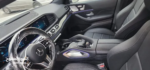  16 مرسيدس GLE 350- 4 MATIC موديل 2020  دفع رباعي  عاليه الإضافات  غير مجمركه لون ابيض والداخل اسود