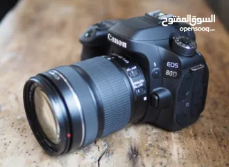  1 كاميرا Canon 80D مستعملة للبيع
