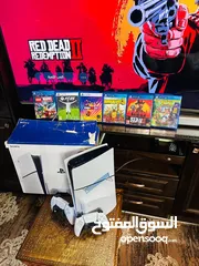  3 Playstation 5 Slim Blueray  بلاستيشن 5 سلم