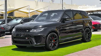  12 RANGE ROVER SPORT SVR 2016 BODY KIT 2020 - GCC