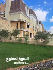  8 فيلا 5 غرف للبيع في كمبوند سراي Sarai  من شركه مدينه مصر 0% مقدم واقساط حتي 12 سنة