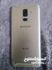  1 خلوي سامسونج A6بلس جيجا 64 رام 4 بس بدو شاشه وزجاجت وزجاجت الخلفيه للكاميرات