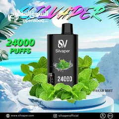  4 silvaper disposable 24000puffe