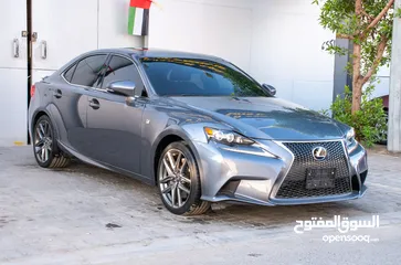  3 LEXUS IS300 F-SPORT 2016 US SPEC