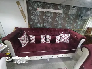 4 Sofa set 7 seater with center table