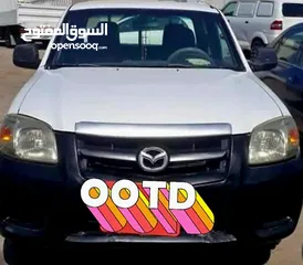  1 ماذدا بحاله ممتازه للبيع أو بدل بكرولا بيمه 11شهر صبغ الوكاله قير ماكينه شاسي مشاءالله  مدل2011